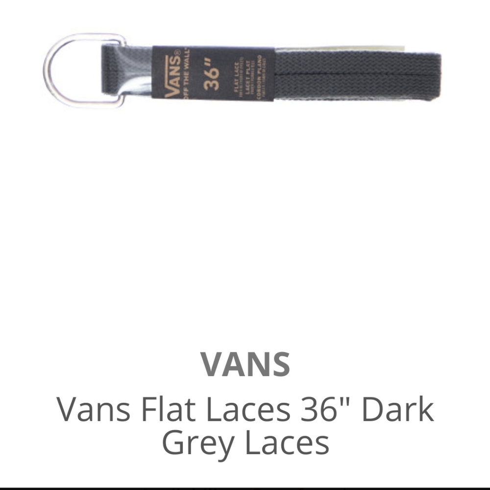 NWT Vans 36" Flat Shoe Laces - Picture 2 of 8